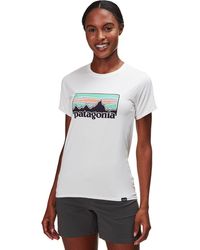 Patagonia - Capilene Cool Daily Graphic Short-Sleeve Shirt - Lyst