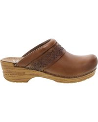 dansko shelly work clog
