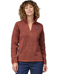 Patagonia - Better Sweater 1/4-Zip Fleece Jacket - Lyst