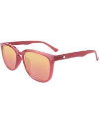 Knockaround - Paso Robles Polarized Sunglasses Glossy Sangria/Rose - Lyst