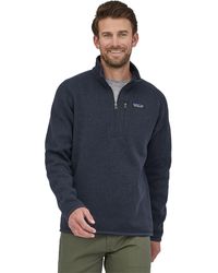 Patagonia - Better Sweater® 1/4-zip Fleece New Navy - Lyst