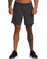 RVCA - Yogger Stretch Short - Lyst