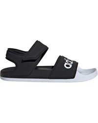 Adidas Adilette Sandal In Pink White Pink Lyst Adidas Adilette Sandal In Pink White Pink Lyst