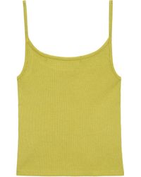 DONNI. - The Rib Spaghetti Tank Top - Lyst