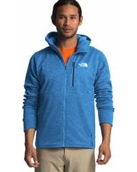 the north face canyonlands hooded fleece jacket