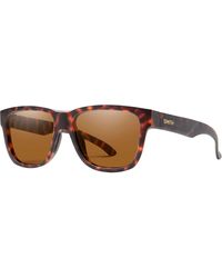 Smith - Lowdown Slim2 Chromapop Polarized Sunglasses Matte Tortoise/ Polarized - Lyst
