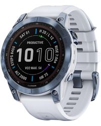 Garmin Fenix 7 Sapphire Solar Smartwatch - Multicolor