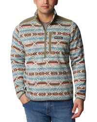 Columbia - Sweater Weather Ii Printed 1/2-Zip Fleece - Lyst