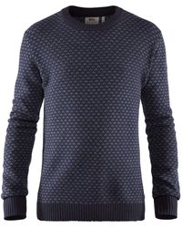 fjallraven mens övik fleece sweater