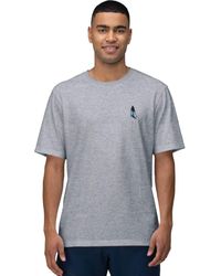 Norrøna - 29 Cotton Activity Embroidery T-Shirt - Lyst