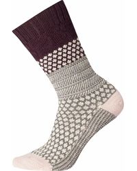 Smartwool Women's Popcorn Cable Socks - Multicolor