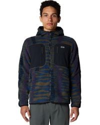 Mountain Hardwear - Hicamp Fleece Printed Hooded Jacket - Lyst