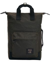Barbour - Field Wax Zip Backpack - Lyst