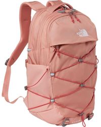 the north face backpack pink