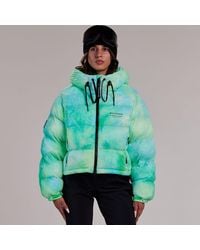 White/space - Cropped Puffer Jacket - Lyst