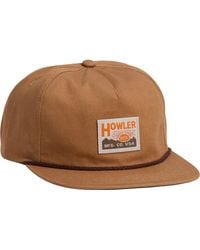 Howler Brothers - Unstructured Snapback Hat Hb Manufacturing Co - Lyst