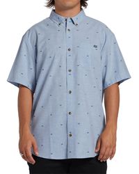 Billabong - All Day Jacquard Short-Sleeve Shirt - Lyst