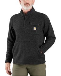 Carhartt - Relaxedfit Mw 1/2-Zip Pocket Sweater Fleece Pullover - Lyst