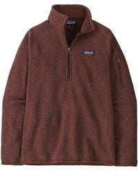 Patagonia - Better Sweater 1/4-Zip Fleece Jacket - Lyst