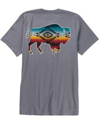 Pendleton - Saltillo Sunset Bison Graphic T-Shirt - Lyst