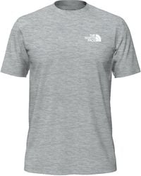 The North Face - Short-Sleeve Tri-Blend T-Shirt - Lyst