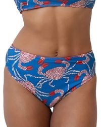 Nani Swimwear - Reversible High Leg Bikini Bottom - Lyst