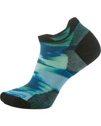 Smartwool - Run Targeted Cushion Brushed Print Low Ankle Sock - Lyst