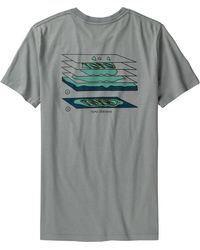 Topo - Geographic Short-Sleeve T-Shirt - Lyst