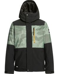 Quiksilver - Mission Printed Block Jacket - Lyst
