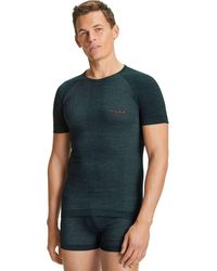FALKE - Wool-Tech Short-Sleeve Shirt - Lyst