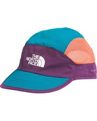 The North Face - Summer Lt Run Hat Sapphire Slate/ Currant - Lyst