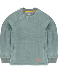 Topo - Mountain Fleece Crewneck Sweatshirt Slate - Lyst