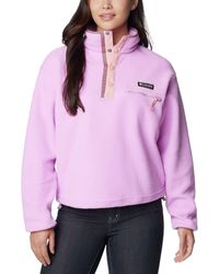 Columbia - Helvetia Cropped Half Snap Pullover - Lyst