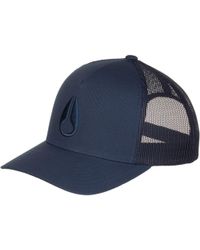 nixon iconed trucker cap