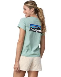 Patagonia - P-6 Logo Crew T-Shirt - Lyst