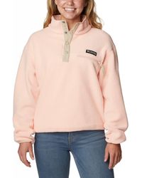 Columbia - Helvetia Cropped Half Snap Pullover - Lyst
