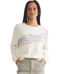 Marine Layer - Vintage Terry Graphic Sweatshirt - Lyst