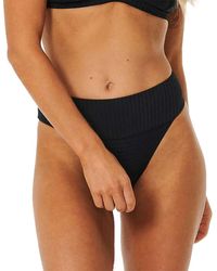 Rip Curl - Premium Surf High Waist Cheeky Bikini Bottom - Lyst
