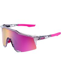 100% - Speedcraft Xs Sunglasses Polished Translucent - Lyst