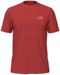 The North Face - Short-Sleeve Tri-Blend T-Shirt - Lyst
