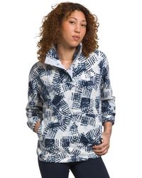The North Face - Pali Pile Fleece 1/4 Snap Pullover - Lyst