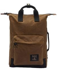 Barbour - Field Wax Zip Backpack - Lyst