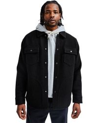 Reigning Champ - Wool Long-Sleeve Overshirt - Lyst