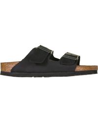 Birkenstock - Arizona Soft Footbed Leather Narrow Sandal - Lyst