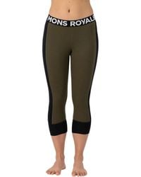 Mons Royale - Merino Flex 200 3/4 Leggings - Lyst
