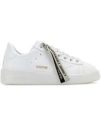 Golden Goose - White Leather Pure New Sneakers - Lyst
