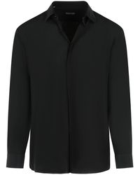 Tom Ford - Black Silk Shirt - Lyst