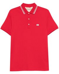Valentino - Vlogo Signature Cotton Polo Shirt - Lyst