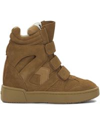 Isabel Marant - Im3 High-Top Suede Sneakers - Lyst