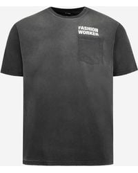 Willy Chavarria - Cotton T Shirt With Logo - Lyst
